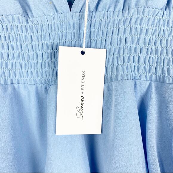 Lovers + Friends Billie Mini Dress Baby Blue New With Tags Size XXS - Picture 11 of 11